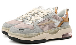 Premiata Drake 089 Серые с розовым