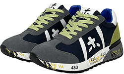 Premiata Lander 2306 Синие с зеленым
