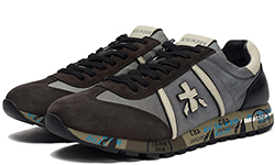 Кроссовки Premiata Lucy 4929 Серые с коричневым