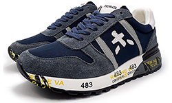 Кроссовки Premiata Lucy-D Синие с серым женские