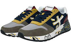 Premiata Mick 2338 Синие с бежевым