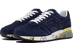 Кроссовки Premiata Mick 5688 Комбинированные замшевые